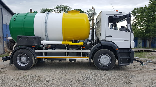 Sprengwagen zur Bewässerung